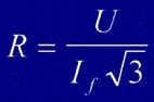 Resistance value formula