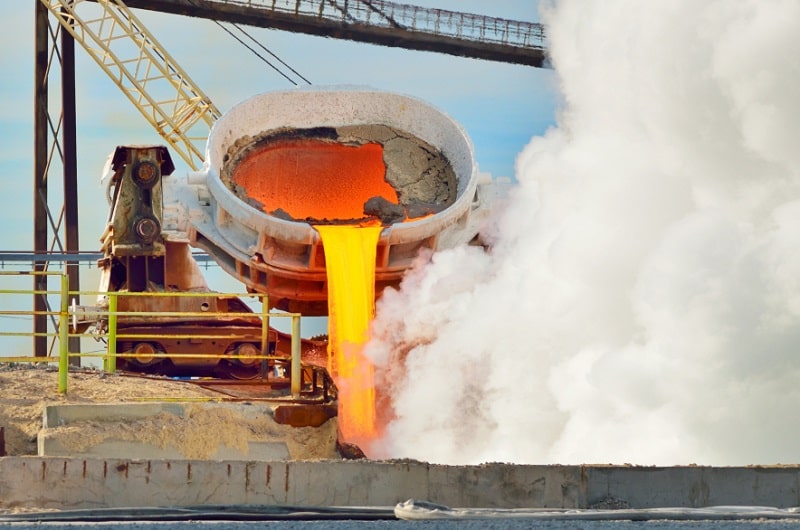 Furnace molten metal