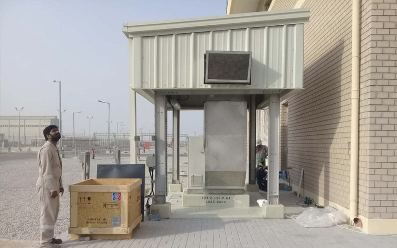 intervention-banc-charge-koweit-min Electric station MALT resistors