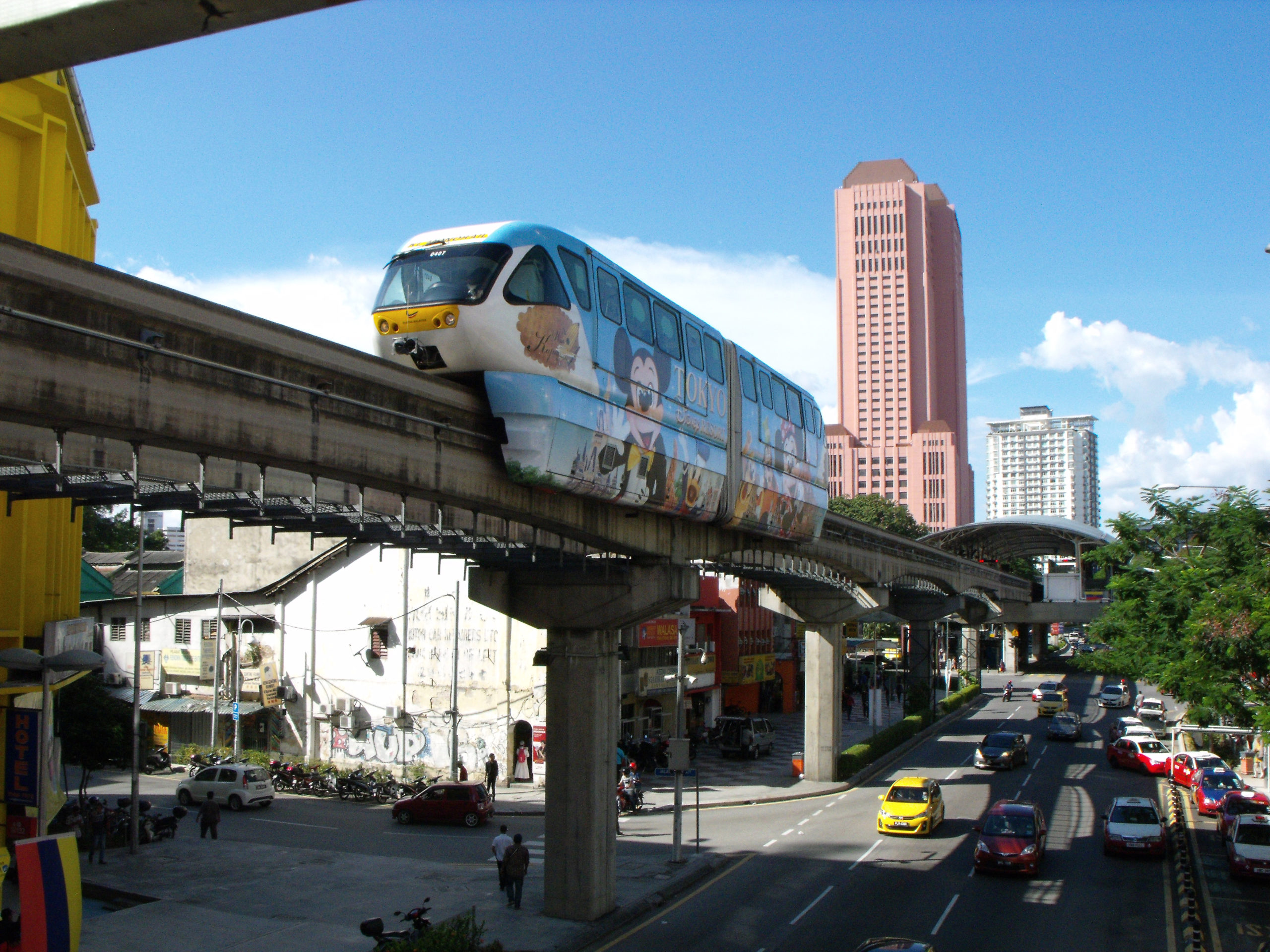 Kuala Lumpur public transport. Malaysia